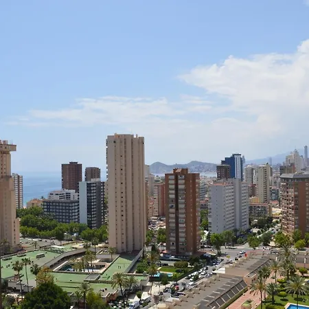 شقة Gemelos2 Loysan Apt. With Pool بينايدورم